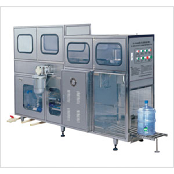 Bottle washing filling and capping machine 60BPH